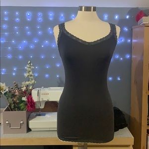 Stretch Grey Tank Top A025